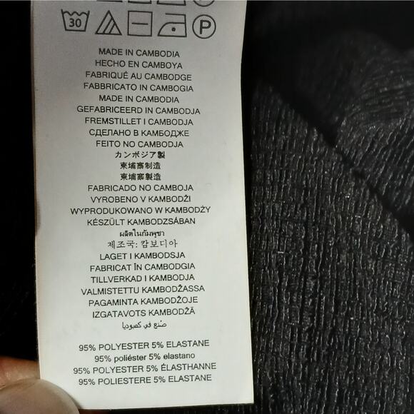 Michael Kors Pants Womens Large Petite Black Cropped Pull On Classic NWT Pockets - Picture 8 of 9